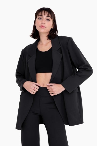 Identity Biz Oversized Edge Blazer