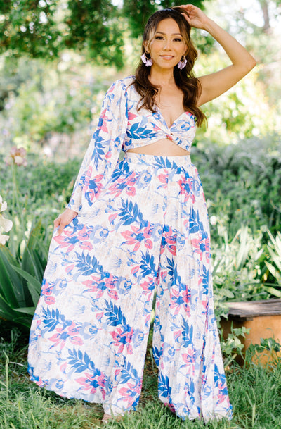 Poolside Paradise Palazzo Pants