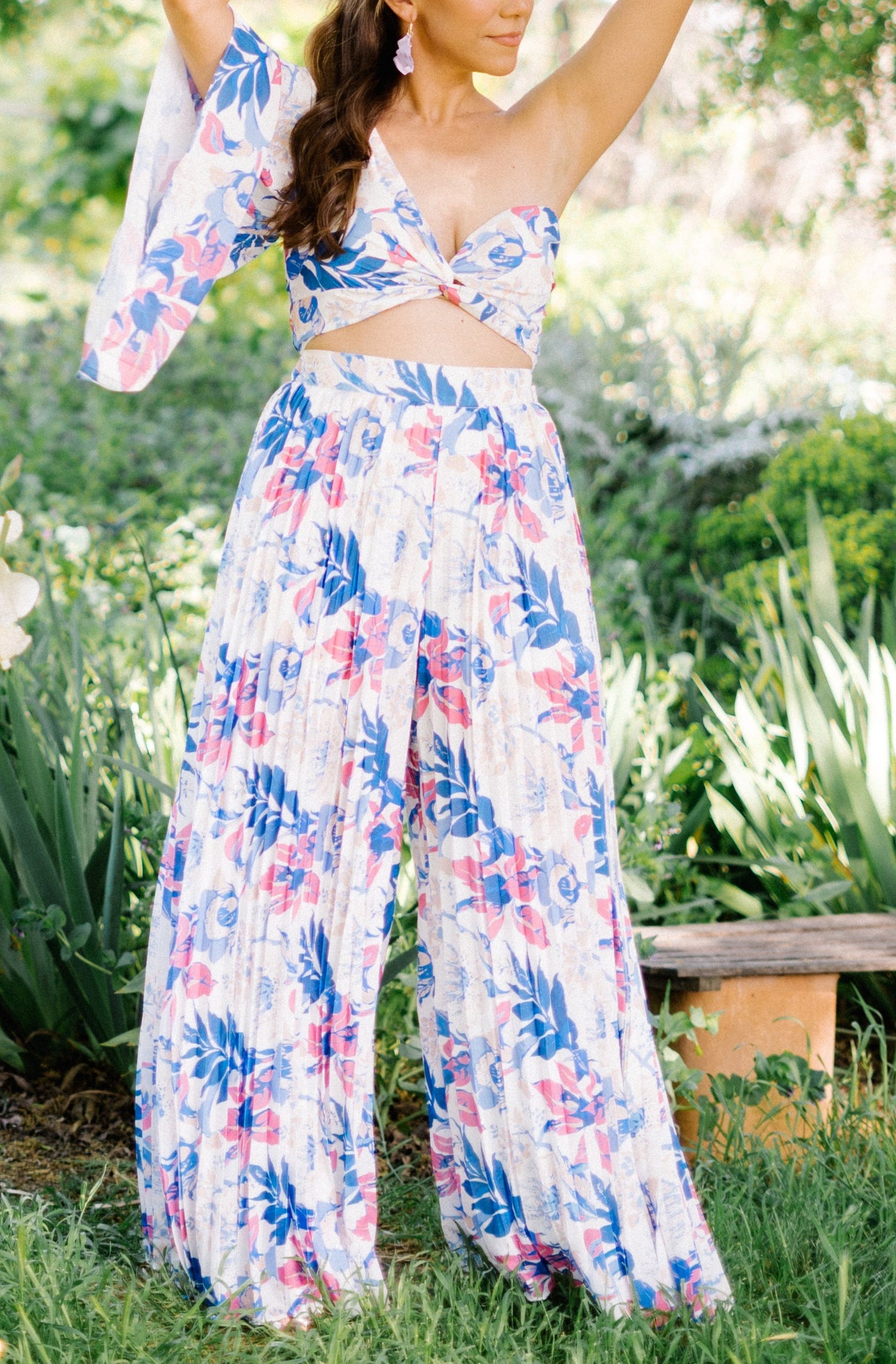 Poolside Paradise Palazzo Pants