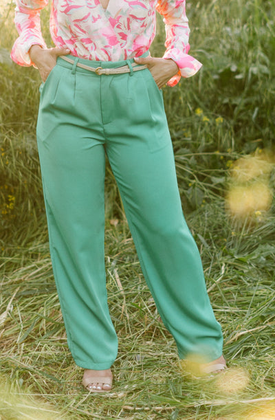 Identity Biz Workwear Pants In Green