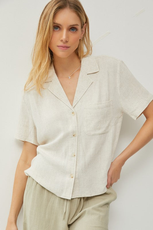 Linen Office Top