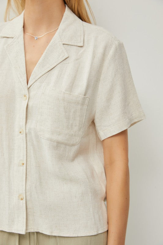 Linen Office Top