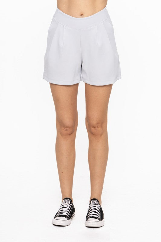 Identity Biz Pleated Office Wear Shorts