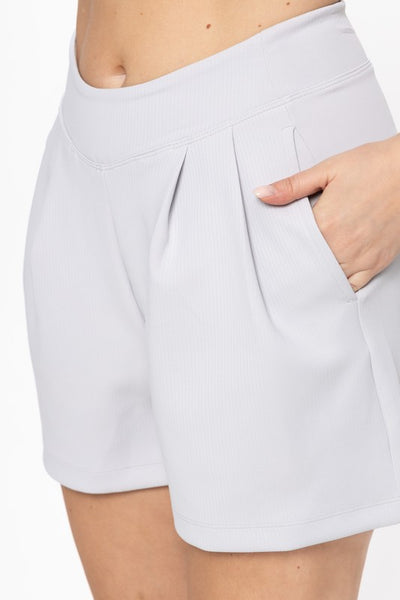 Identity Biz Pleated Office Wear Shorts