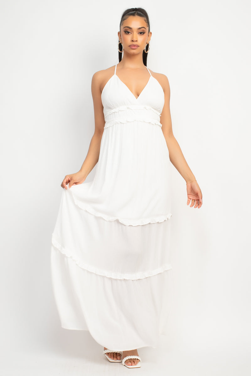 Radiant Romance Dress in White