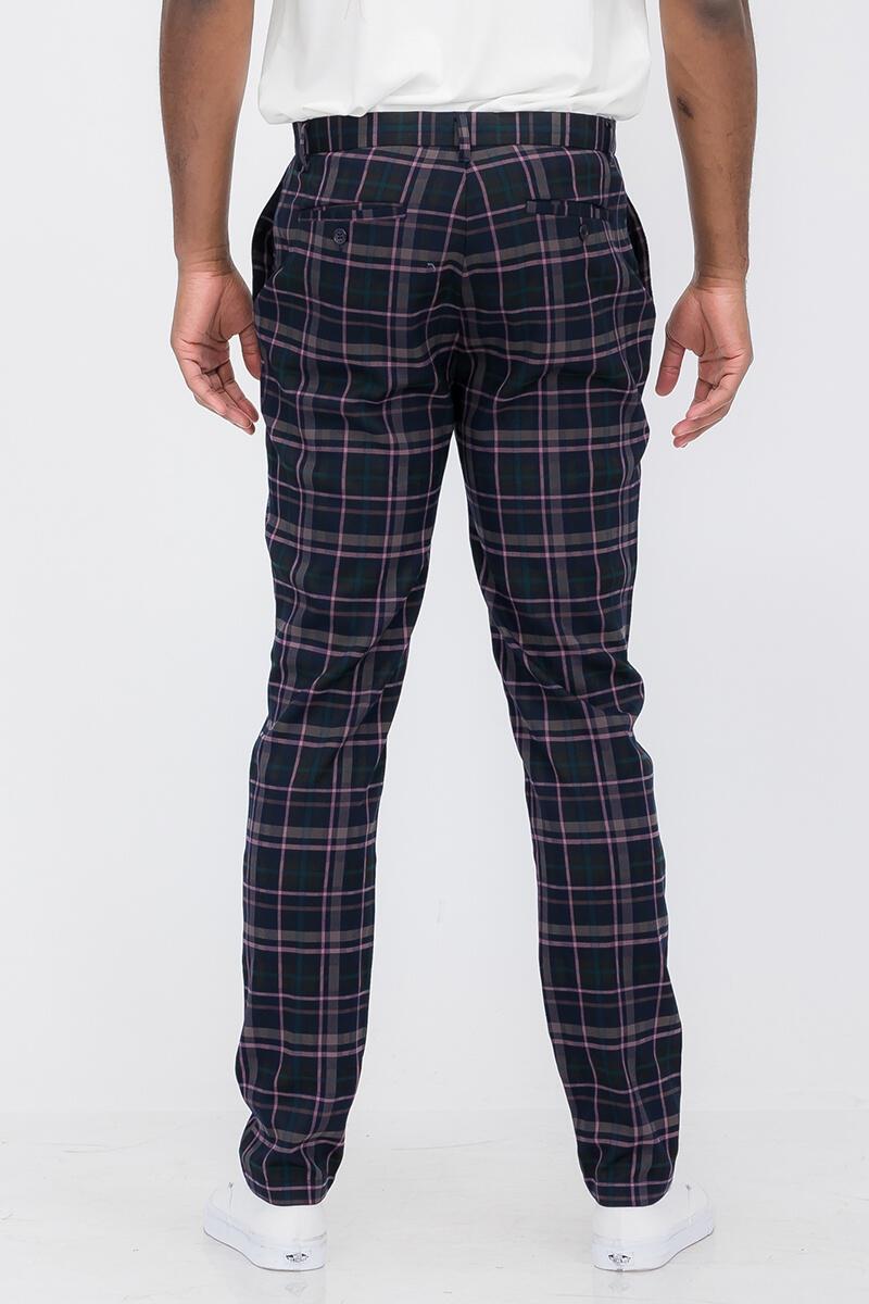 Finn Plaid Trousers