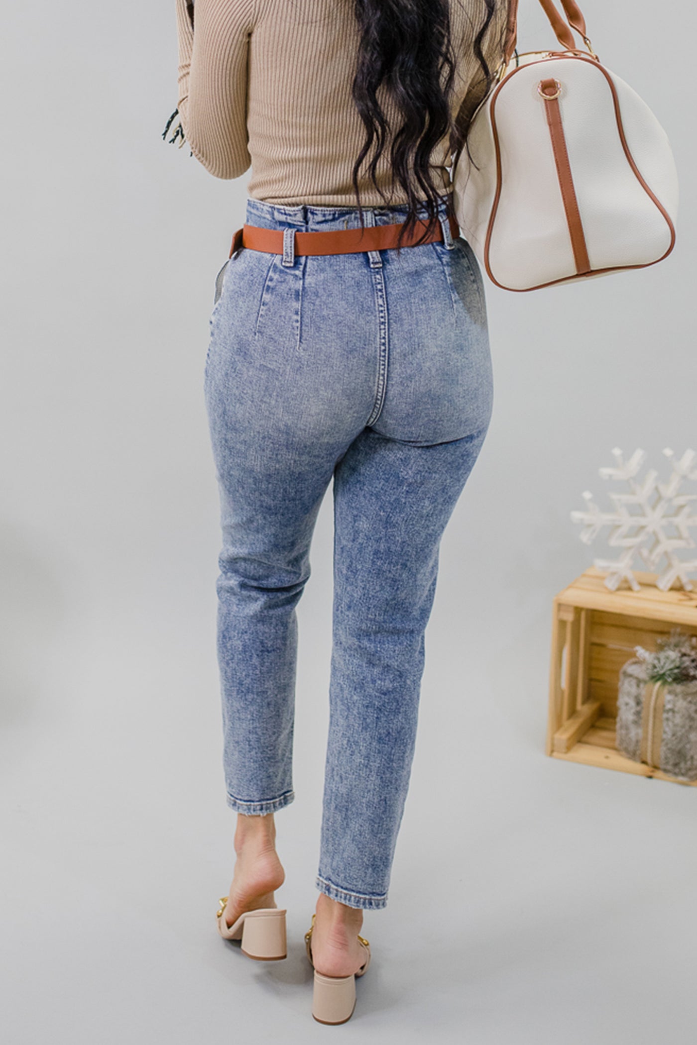 Love Maze Paper Bag Jeans