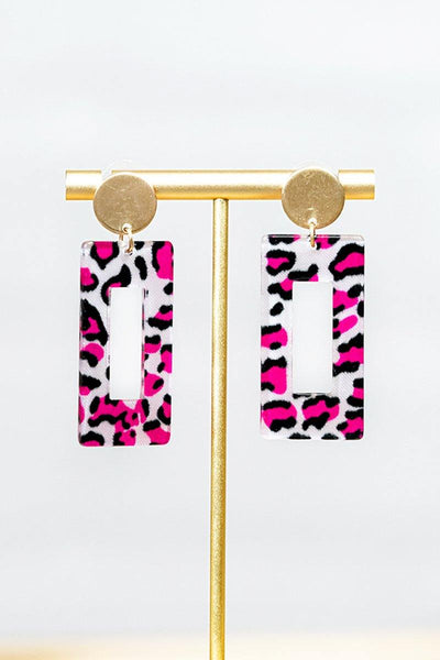 Pink Panther Earrings - Identity Boutique