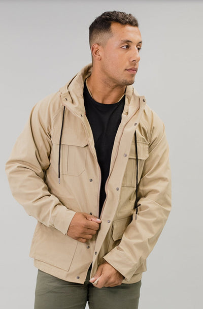 Neko Utility Jacket in Tan