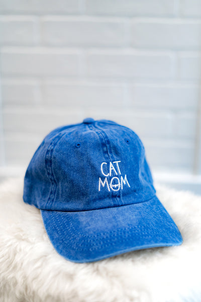 Cat Mom Dad Hat