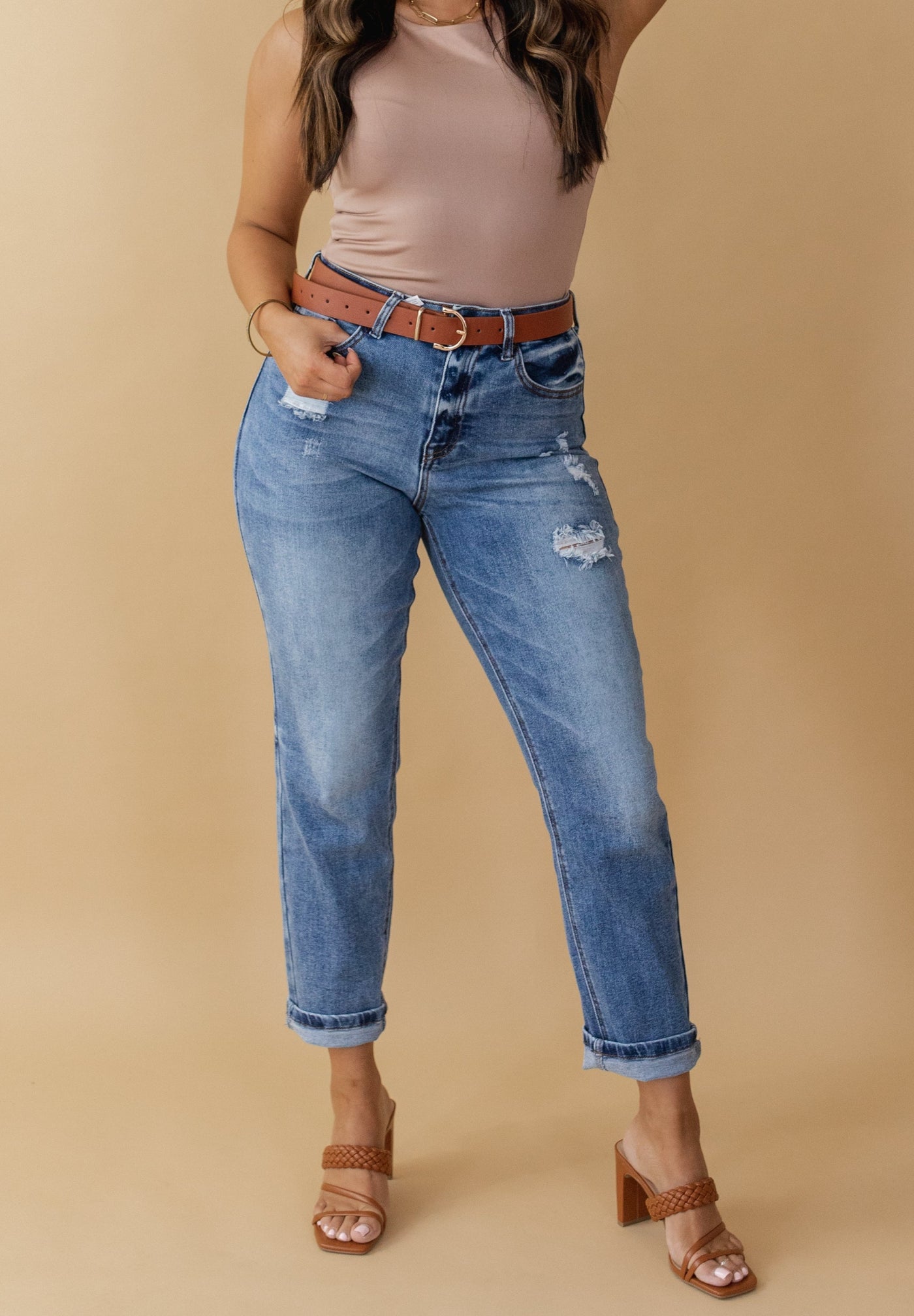 Mean Streets Slim Straight Jeans