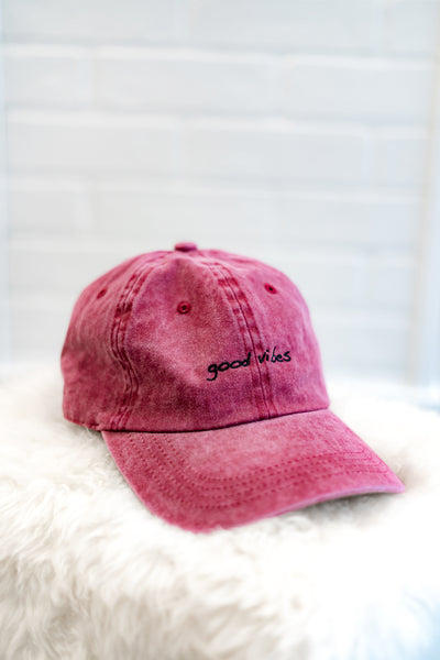 Good Vibes Dad Hat