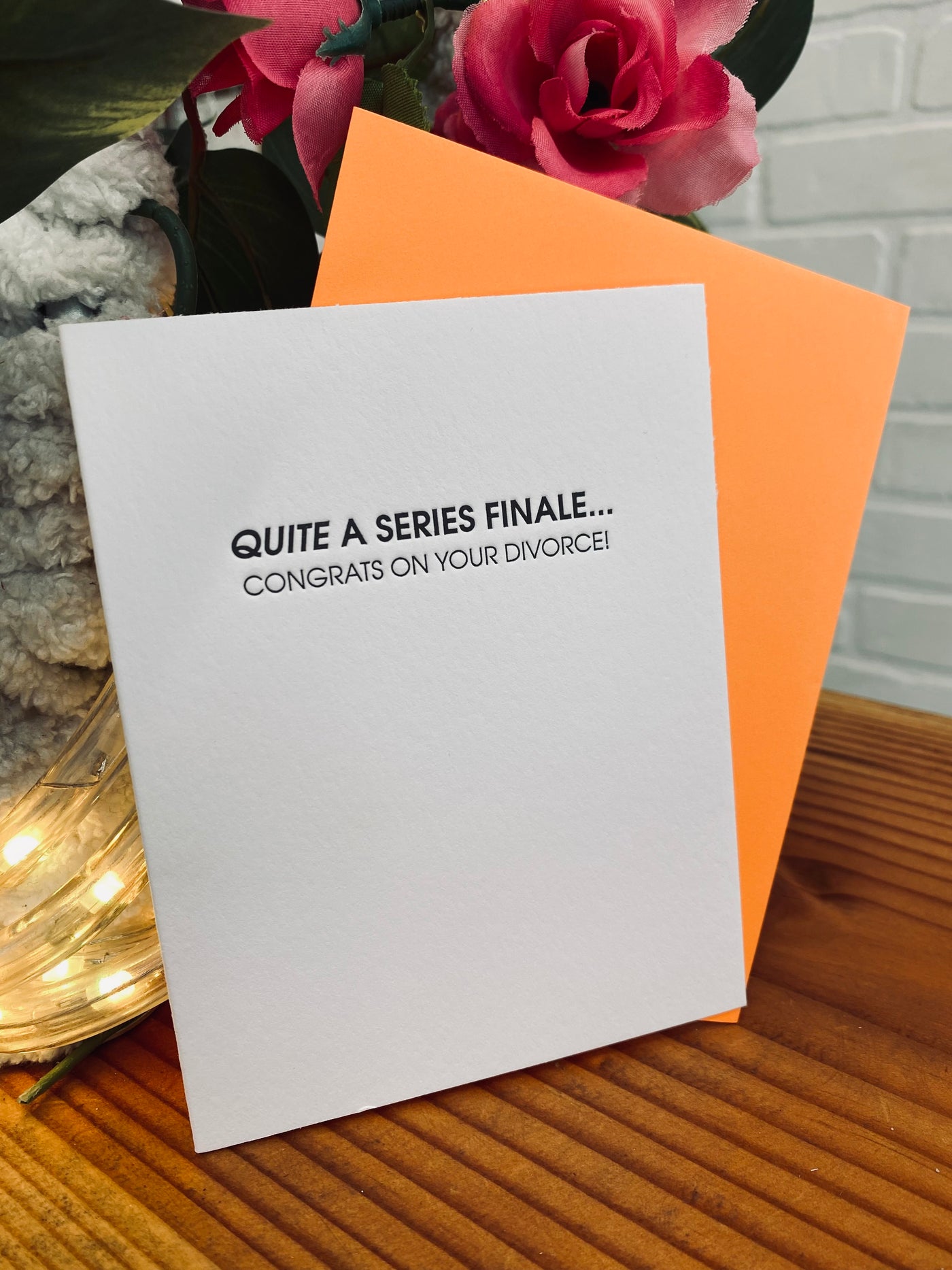 Quite A Series Finale Card