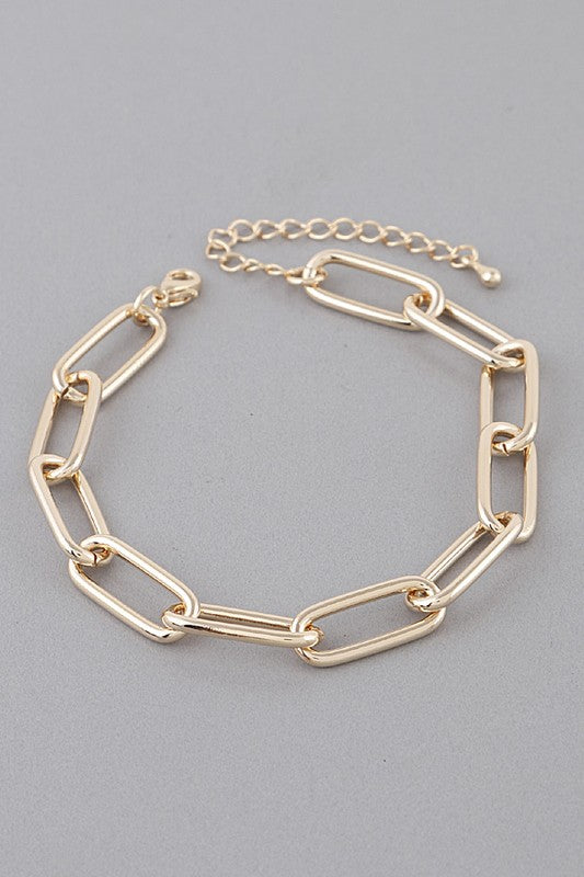 Classic Chunky Gold Bracelet