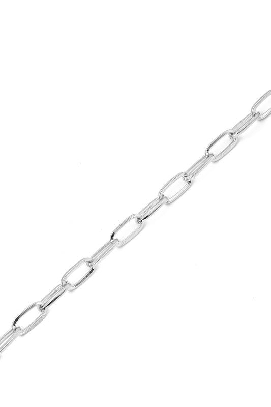 Oval Chain Link Anklet