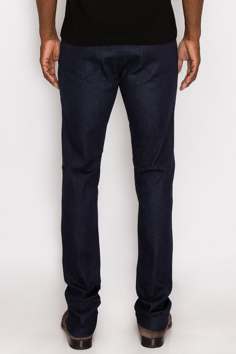 Dark Navy Wash Raw Denim