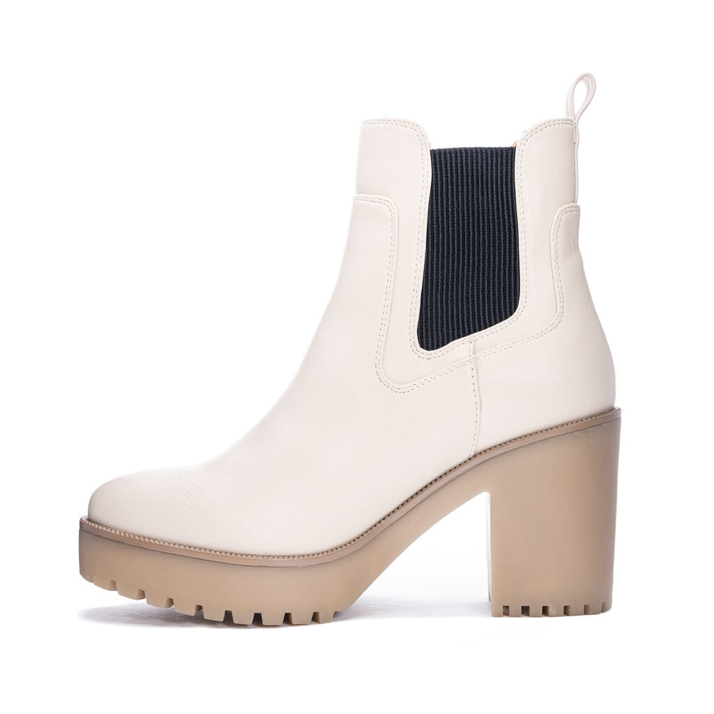 Good Day Chelsea Boot in Cream - By Chinese Laundry