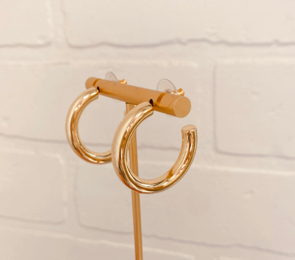 Tubular Fashion Hoop Earrings