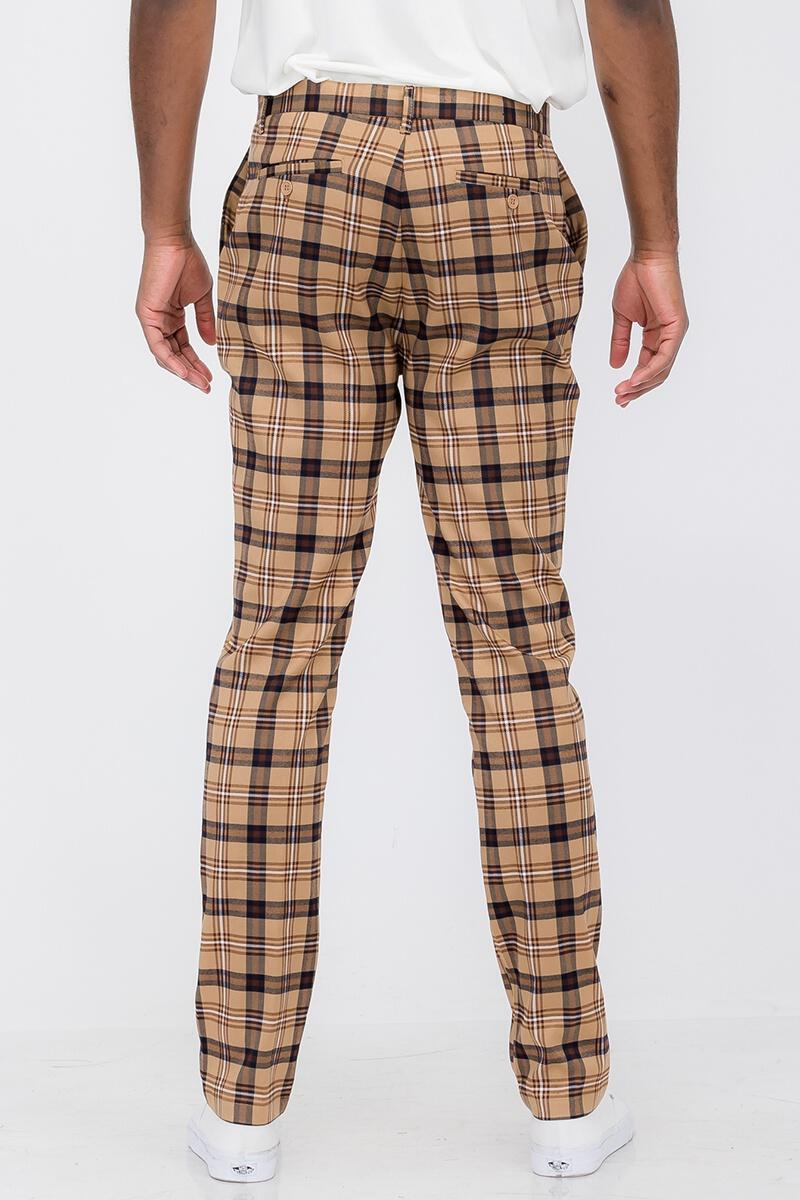 Liam Plaid Trousers