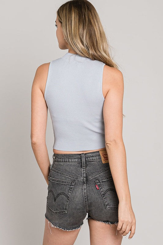 Marseille Mock Neck Tank