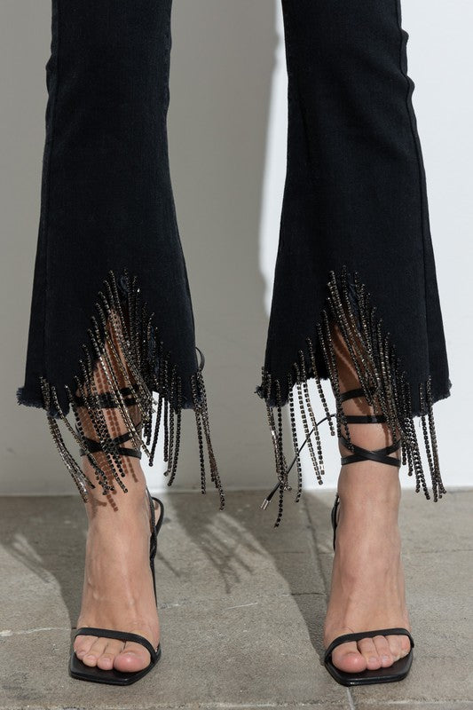 Stampede Fringe Demin Pants