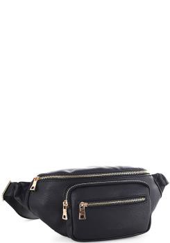 Summer Escape Fannypack in Black