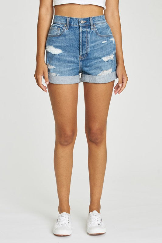 Valley Girl High Rise Mom Shorts- LAST ONE